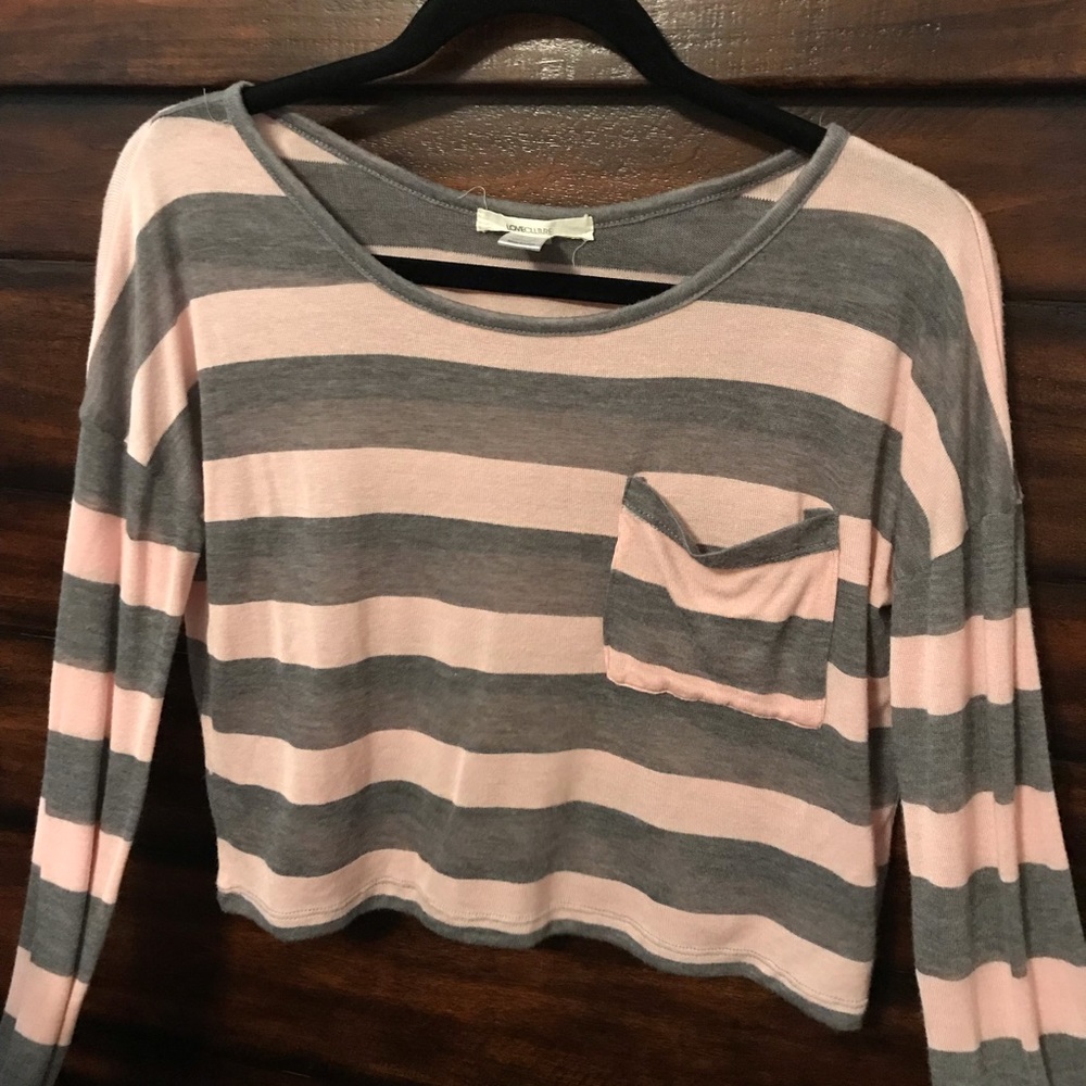Striped Knit Top